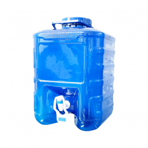 25L Dark Blue Square Bottle, 20L Dark Blue Square Bottle